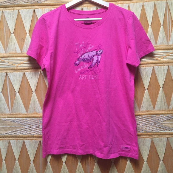 Life Is Good Tops - Life is good Turtle S/S Crusher Tee Womens M Life Is Good Tops - Life is good Turtle S/S Crusher Tee Womens M